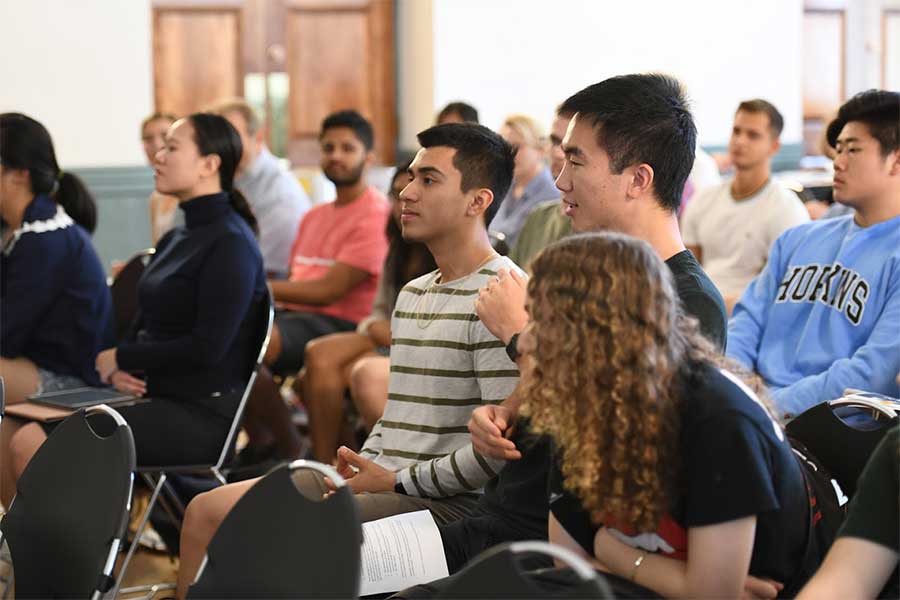 Kissinger students sitting in classroom